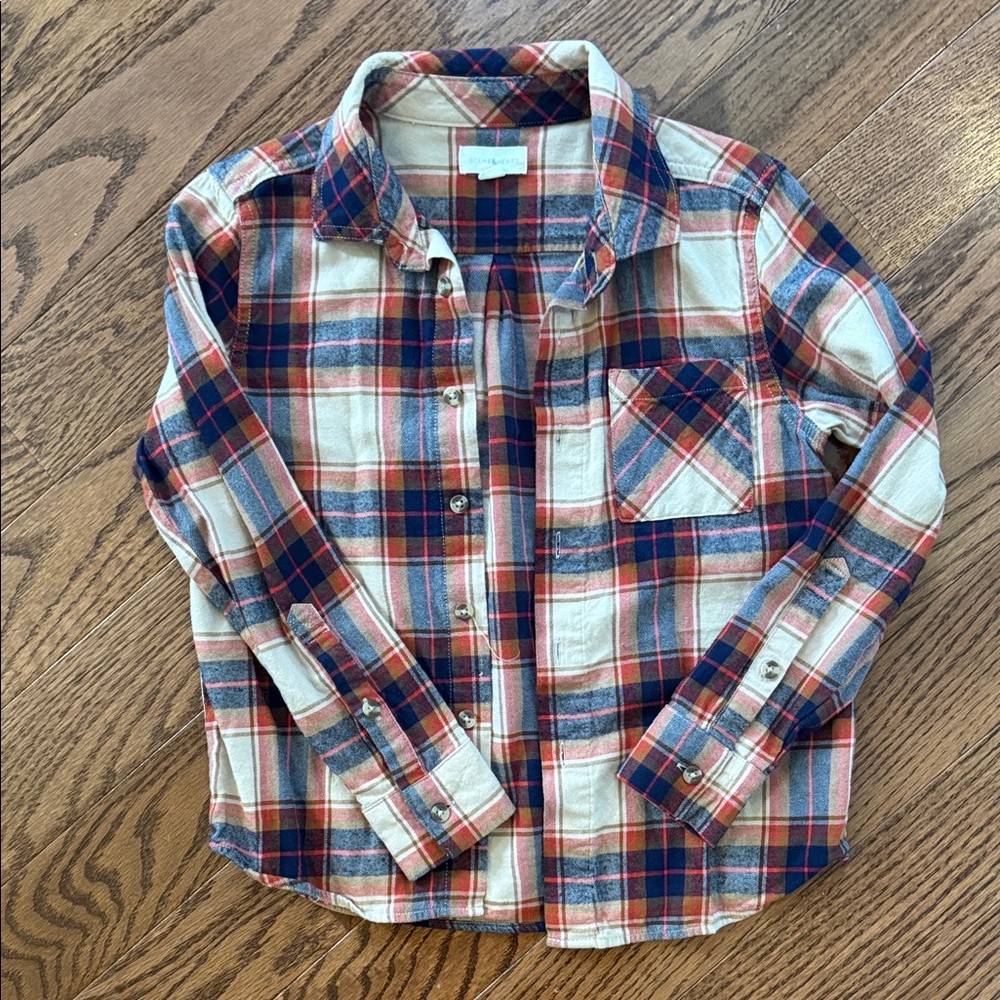 Scene and Heard Soft Plaid Kids Shirt from Dillard’s size 8